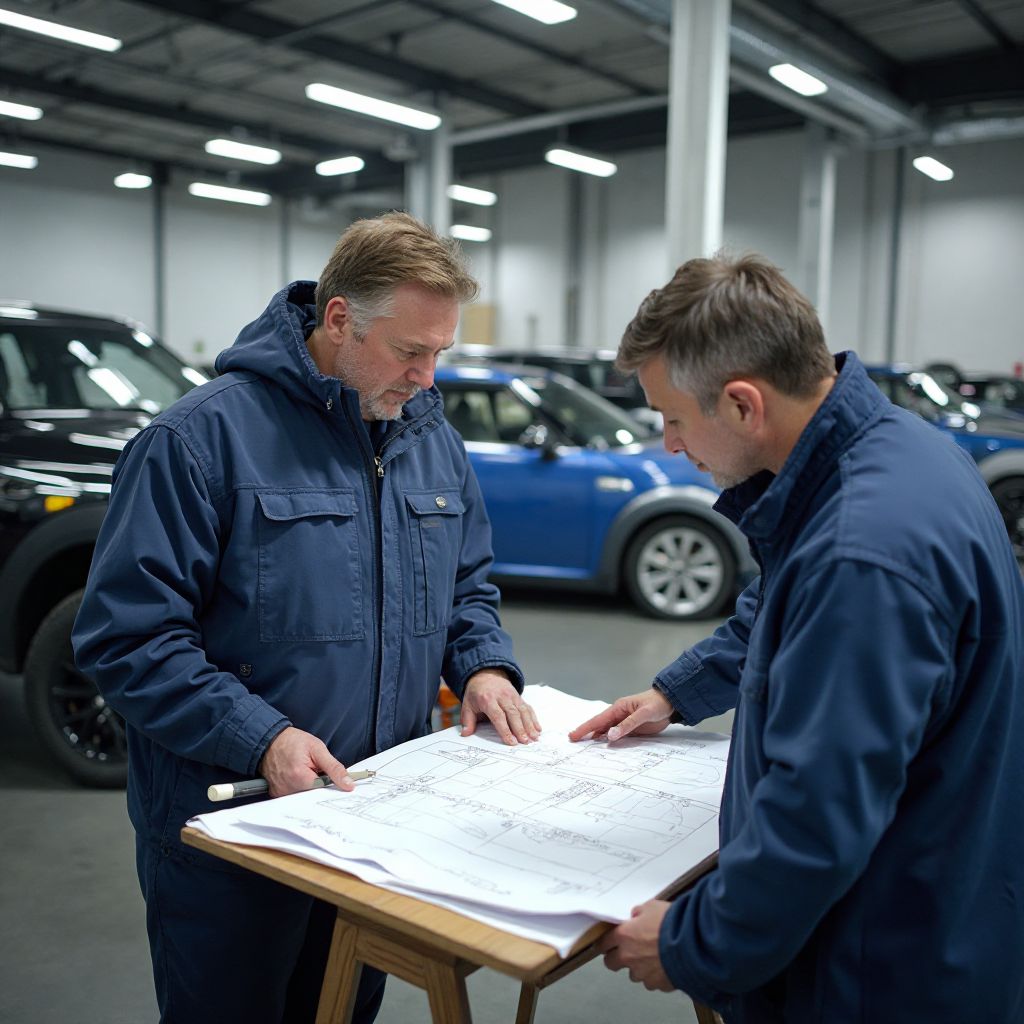 Founders of the company in early days