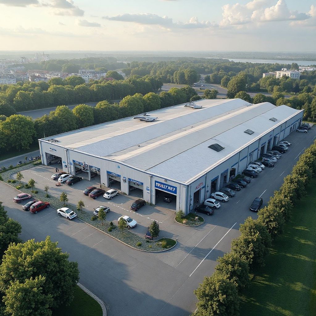 Modern expansion of service facilities